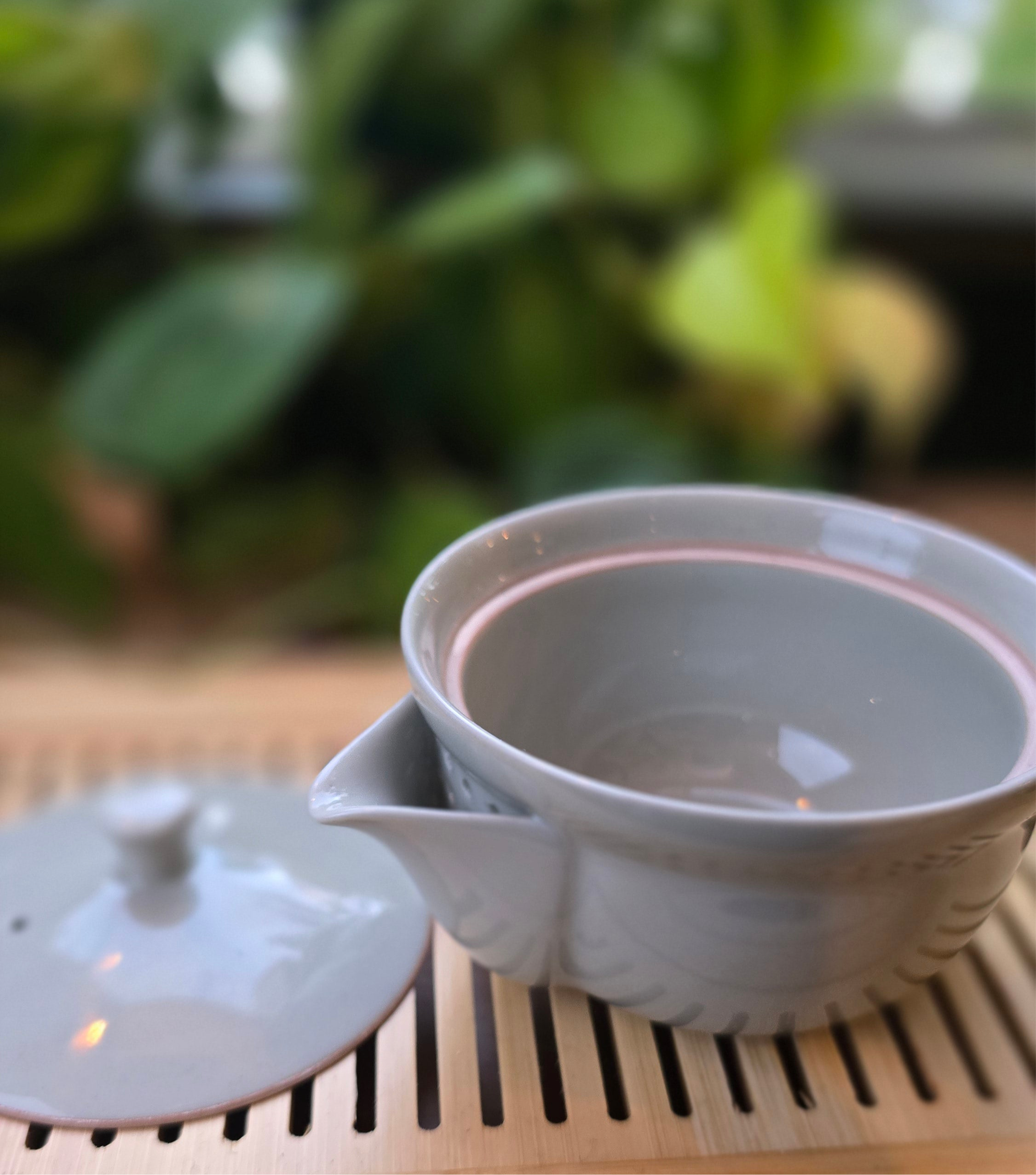 Wood Ash Glaze Ceramic Grab Pot