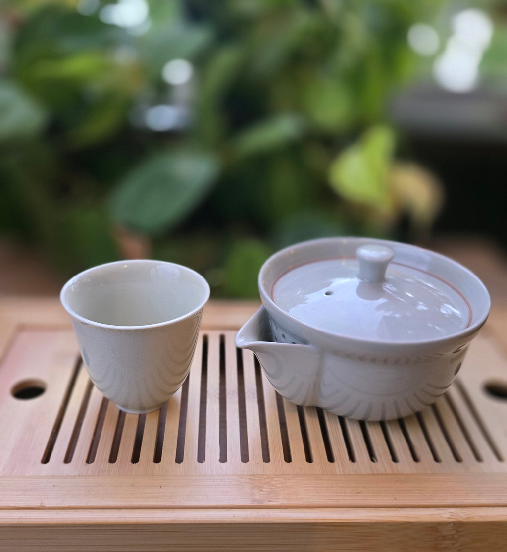 Wood Ash Glaze Ceramic Grab Pot